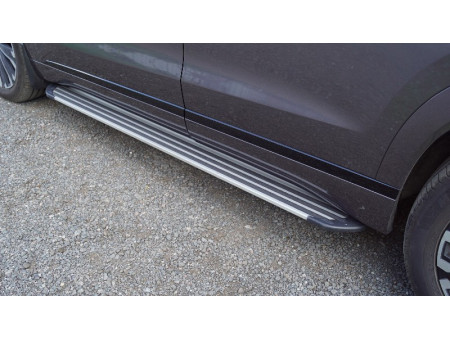 Пороги алюминиевые "Slim Line Silver" 1820 мм